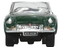MG MGB Roadster RHD (Right Hand Drive) British Racing Green 1/148 (N) Scale Diecast Model Car by Oxford Diecast