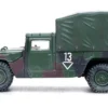 M998 HMMWV "2nd Battalion, 3rd Field Artillery Regiment, 1st Armored Division, Stationed in Germany" (1999) United States Army "Military Miniature" Series 1/64 Diecast Model by Panzerkampf