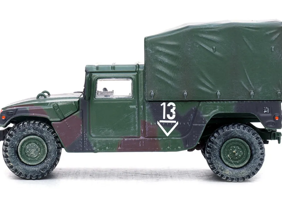 M998 HMMWV "2nd Battalion, 3rd Field Artillery Regiment, 1st Armored Division, Stationed in Germany" (1999) United States Army "Military Miniature" Series 1/64 Diecast Model by Panzerkampf