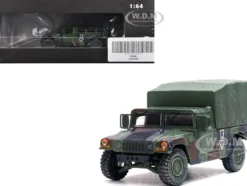 M998 HMMWV "2nd Battalion, 3rd Field Artillery Regiment, 1st Armored Division, Stationed in Germany" (1999) United States Army "Military Miniature" Series 1/64 Diecast Model by Panzerkampf