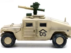 M1046 HUMVEE Tow Missile Carrier Desert Camouflage E Troop 9th Regiment 2nd Brigade Combat Team 3rd Infantry Division Mechanized Iraq 2003 Military Miniature Series 1/64 Diecast Model Panzerkampf 12501AC