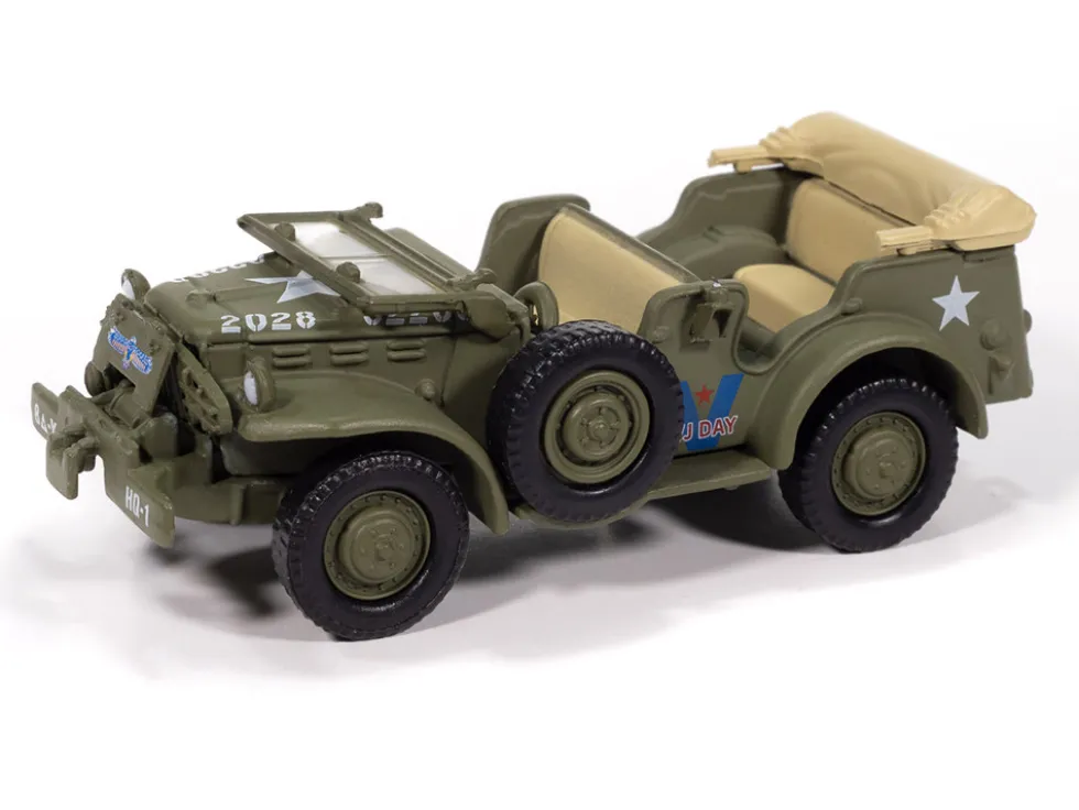 Military Set B of 6 pieces 2025 Release 1 Limited Edition Diecast Models by Johnny Lightning