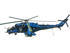 Mil Mi-24V Hind-E Helicopter "7353, 231 Squadron, 23 Wing, NATO Tiger Meet, Turkey" (2005) Czech Air Force 1/48 Diecast Model by Bless Wing