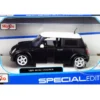 Mini Cooper Matt Black White Top 1/24 Diecast Model Car Maisto 31219