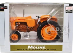 Minneapolis Moline Four Star Narrow Front Tractor Orange Classic Series 1/16 Diecast Model SpecCast SCT903