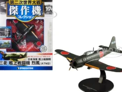 Mitsubishi A7M2 Reppu Sam Fighter Aircraft Imperial Japanese Navy Air Service 1/72 Diecast Model DeAgostini DAWF17