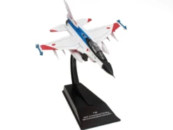 Mitsubishi F 2B Fighter Aircraft Air Development and Test Wing 60th Anniversary 2015 Japan Air Self Defense Force 1/100 Diecast Model Hachette Collections HADC44
