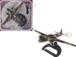 Mitsubishi G4M Bomber Aircraft Betty Takao Kokutai Philippines Imperial Japanese Navy 1941 Planes of World War II Series 1/144 Diecast Model Airplane Luppa LCM011