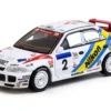 Mitsubishi Lancer Evolution III #2 Kenneth Eriksson - Staffan Parmander Winner "Hong Kong-Beijing Rally" (1995) "Global64" Series 1/64 Diecast Model by Tarmac Works