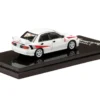 Mitsubishi Lancer RS Evolution III RHD Right Hand Drive Scortia White with Red Rally Stripes 1/64 Diecast Model Car Hobby Japan HJ642010CW
