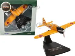 Mitsubishi Zero A6M2 21 Fighter Aircraft Training Aircraft Imperial Japanese Navy 1944 Oxford Aviation Series 1/72 Diecast Model Airplane Oxford Diecast AC092