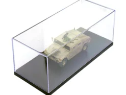 M988 Modern 4×4 Utility Vehicle with Grenade Launcher Desert Sand "Military Police, 4th Traffic Platoon, A company, 92nd MP Battalion 89th MP Brigade Ad Daman Saudi Arabia Gulf War" (1990) "Military Miniature" Series 1/64 Diecast Model by Panzerkampf