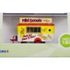 Mobile Food Trailer Mini Donuts 1/87 (HO) Scale Diecast Model Oxford Diecast 87TR019