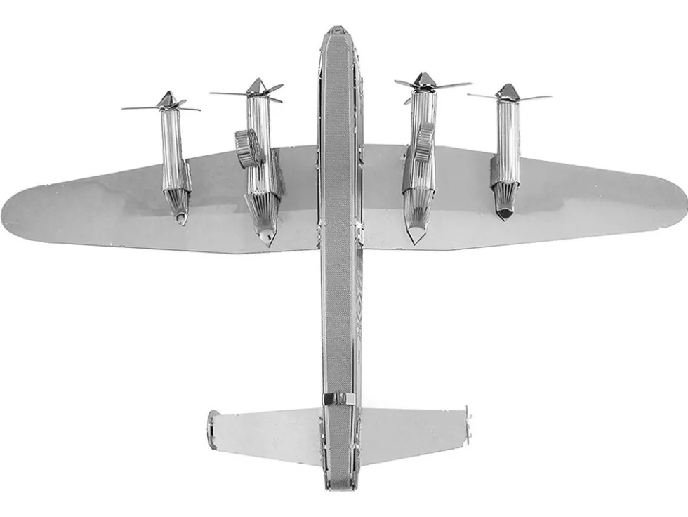 Model Kit Avro Lancaster Bomber Aircraft "Royal Air Force" (Moderate Difficulty) Steel Model by Metal Earth