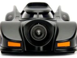 Model Kit Batmobile Matt Black Batman Diecast Figure Batman 1989 Movie Build N' Collect 1/24 Diecast Model Car Jada 30874