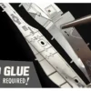 Model Kit Bell Boeing V-22 Osprey Aircraft "United States Military" (Challenging Difficulty) Steel Model by Metal Earth