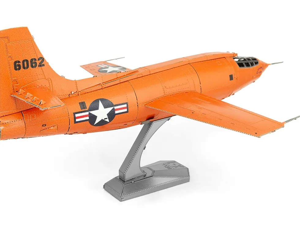 Model Kit Bell X-1 Aircraft "United States Air Force" (Moderate Difficulty) Steel Model by Metal Earth