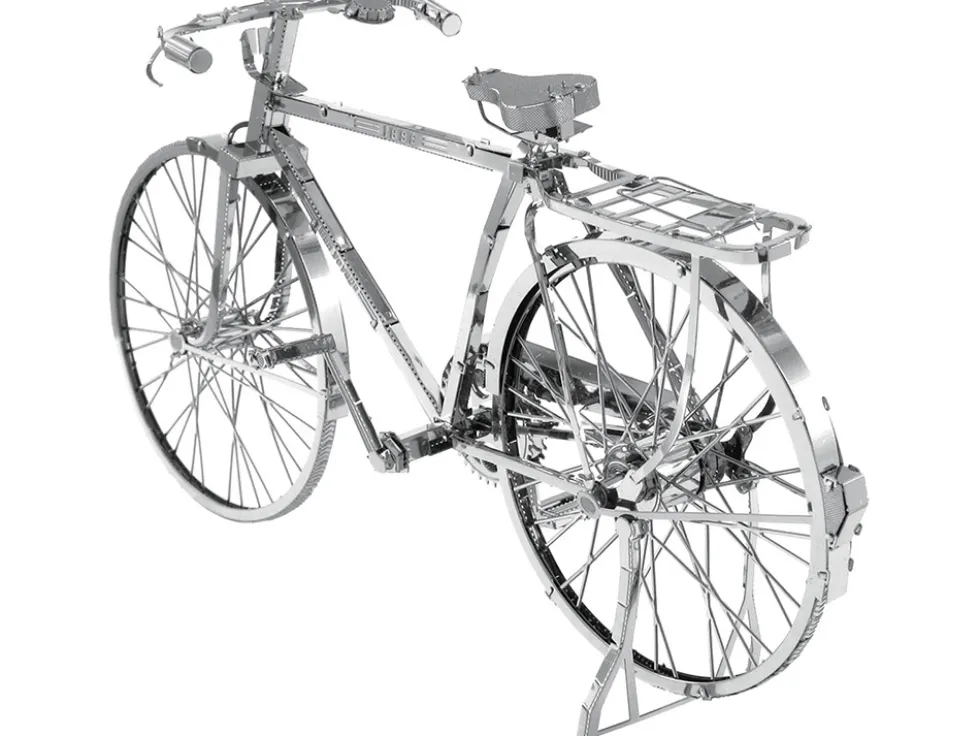 Model Kit Classic Bicycle "Bon Voyage" (Challenging Difficulty) Steel Model by Metal Earth