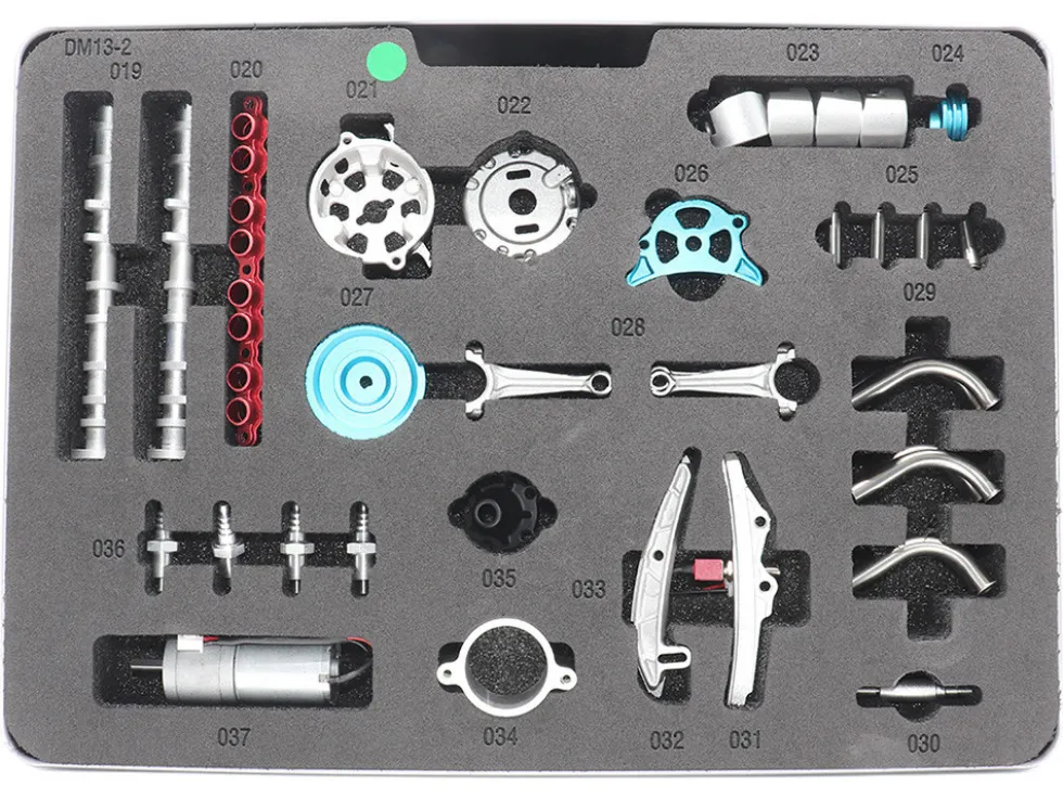 Model Kit 4 Cylinder Diecast Engine Model Kit Motor City Classics 99001