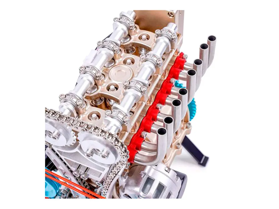 Model Kit 4 Cylinder Diecast Engine Model Kit Motor City Classics 99001