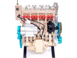 Model Kit 4 Cylinder Diecast Engine Model Kit Motor City Classics 99001