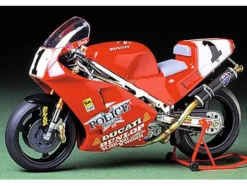 Model Kit Ducati 888 Superbike Racer Motorcycle 1/12 Scale Model by Tamiya