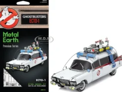 Model Kit Ecto-1 Car White