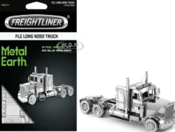 Model Kit Freightliner FLC Long Nose Truck (Challenging Difficulty) Steel Model by Metal Earth