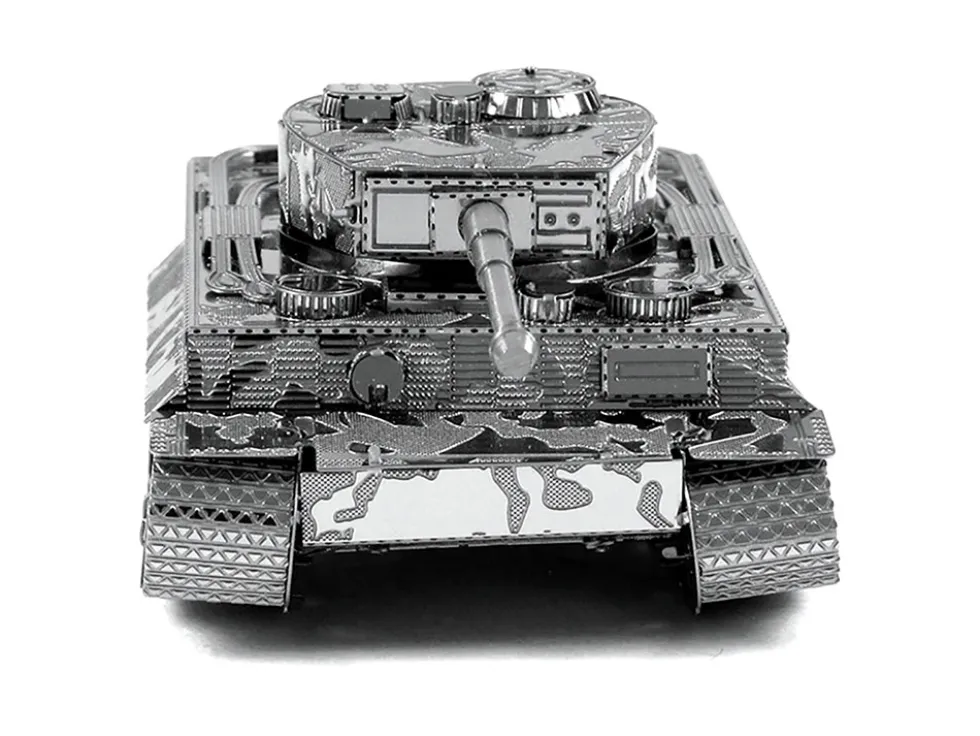 Model Kit German Tiger I Tank (Moderate Difficulty) Steel Model by Metal Earth