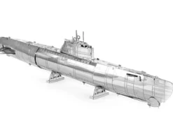 Model Kit German U-Boat Type XXI Submarine (Challenging Difficulty) Steel Model by Metal Earth