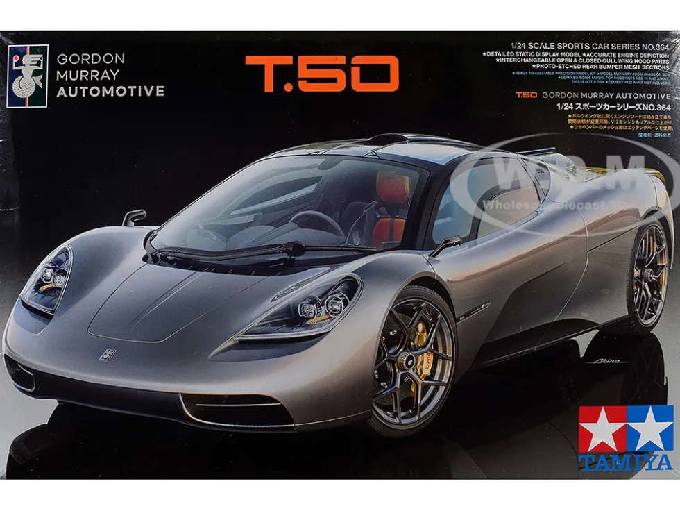 Model Kit Gordon Murray Automotive T.50 1/24 Scale Model by Tamiya