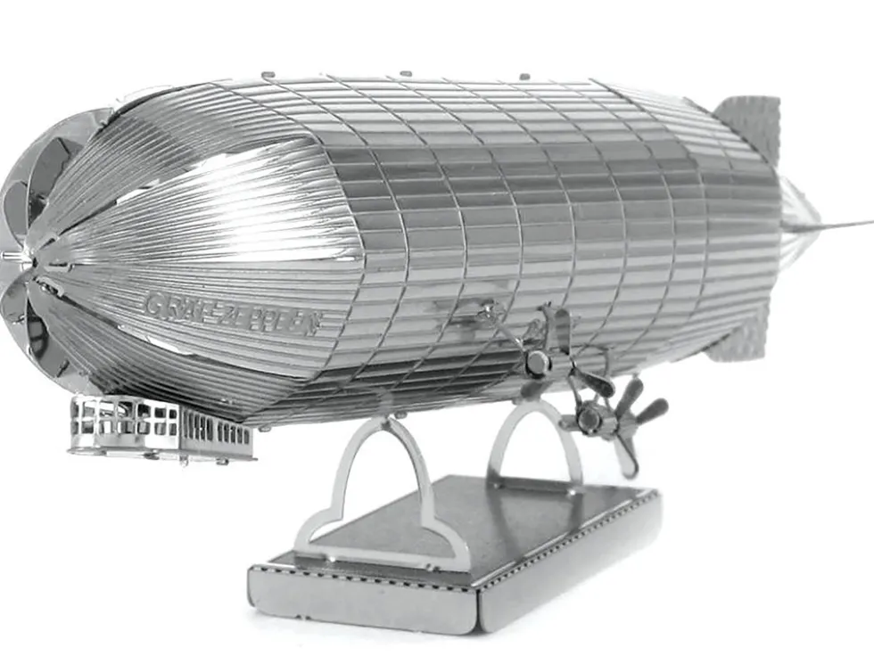 Model Kit Graf Zeppelin Airship (Moderate Difficulty) Steel Model by Metal Earth