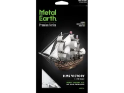 Model Kit HMS Victory British Navy Ship (Challenging Difficulty) Steel Model by Metal Earth