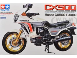 Model Kit Honda CX500 Turbo Motorcycle 1/12 Scale Model by Tamiya