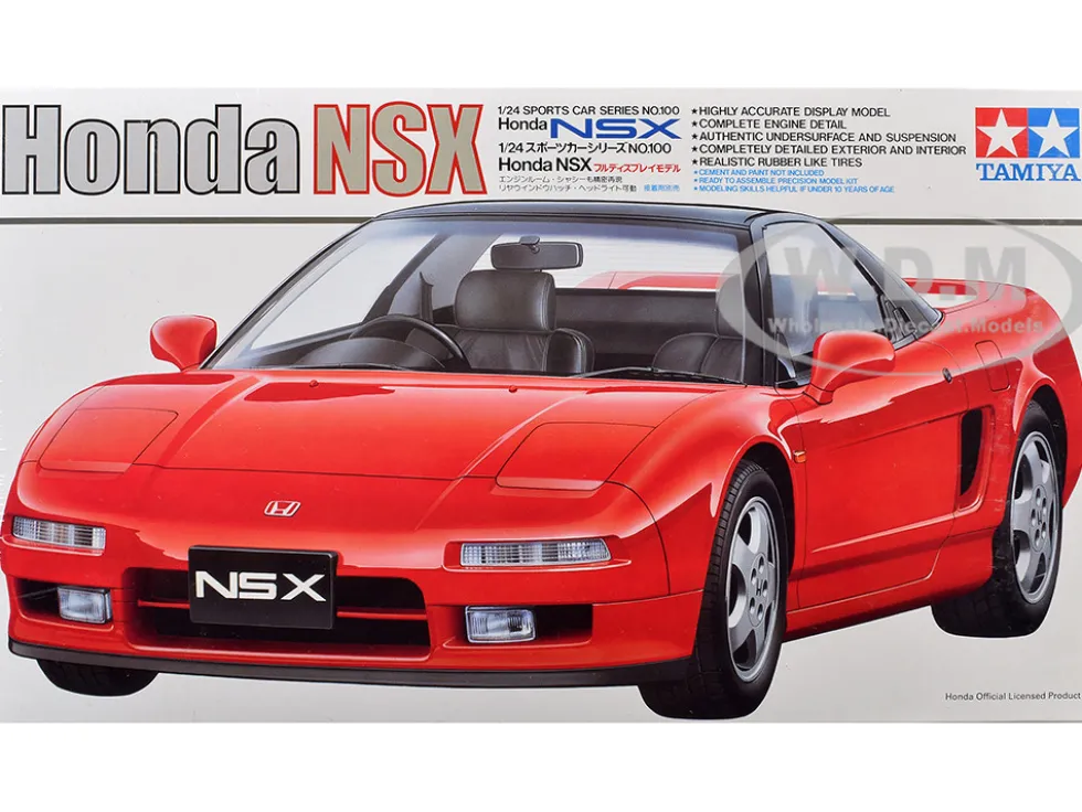 Model Kit Honda NSX 1/24 Scale Model by Tamiya