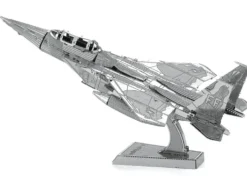 Model Kit McDonnell Douglas F-15 Eagle Fighter Aircraft (Moderate Difficulty) Steel Model by Metal Earth