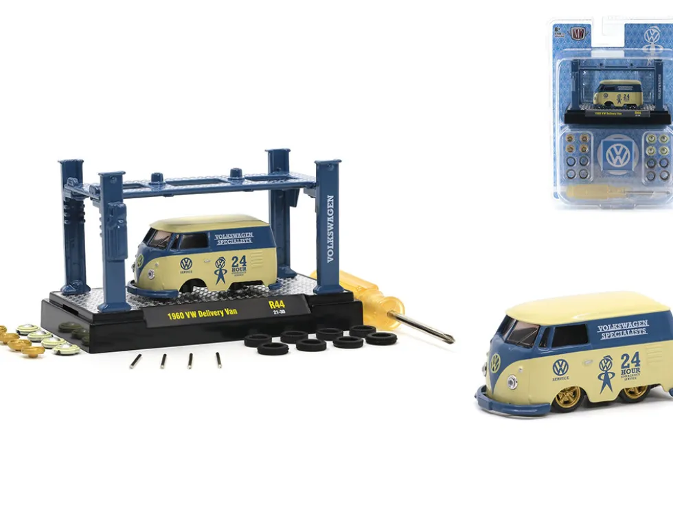 Model Kit 4 piece Car Set Release 44 Limited Edition 9400 pieces Worldwide 1/64 Diecast Model Cars M2 Machines 37000-44