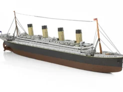 Model Kit RMS Titanic Ship (Moderate Difficulty) Steel Model by Metal Earth