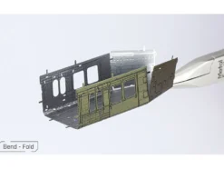 Model Kit Sikorsky Black Hawk Helicopter "United States Army" (Moderate Difficulty) Steel Model by Metal Earth