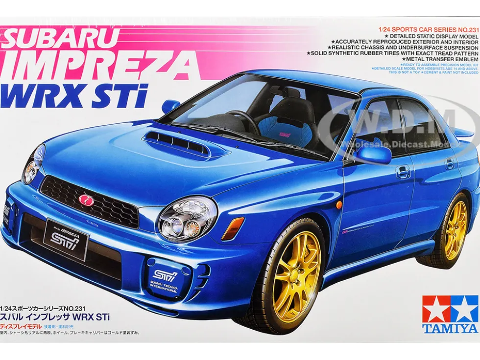 Model Kit Subaru Impreza WRX STi 1/24 Scale Model by Tamiya