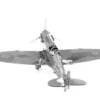 Model Kit Supermarine Spitfire Fighter Aircraft "Royal Air Force" (Easy Difficulty) Steel Model by Metal Earth