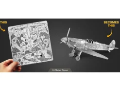 Model Kit Supermarine Spitfire Fighter Aircraft