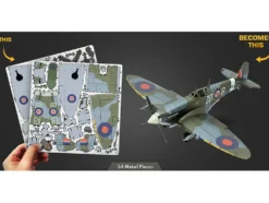 Model Kit Supermarine Spitfire Fighter Aircraft