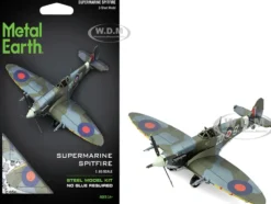 Model Kit Supermarine Spitfire Fighter Aircraft