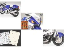 Model Kit Suzuki GSX1300R Hayabusa Motorcycle 1/12 Scale Model by Tamiya