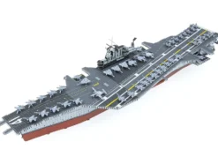 Model Kit USS Midway (CV-41) Aircraft Carrier (Challenging Difficulty) Steel Model by Metal Earth
