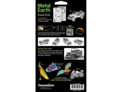 Model Kit Willys Overland Jeep (Challenging Difficulty) Steel Model by Metal Earth