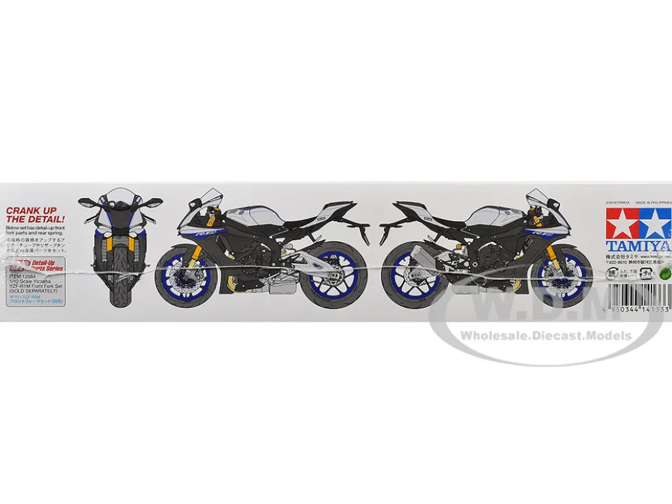 Model Kit Yamaha YZF-R1M Motorcycle 1/12 Scale Model by Tamiya