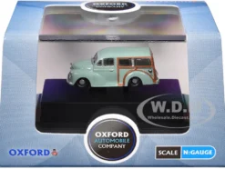 Morris Minor Traveller Smoke Gray 1/148 (N) Scale Diecast Model Car by Oxford Diecast