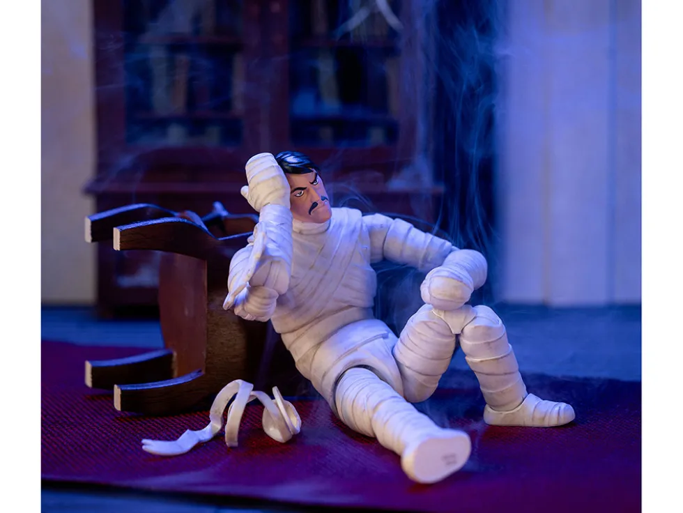 Mummy of Ankha 7" Moveable Figure with Accessories and Alternate Head and Hands "Scooby-Doo!" Franchise Model by Jada